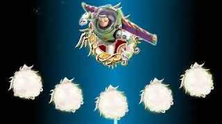 KINGDOM HEARTS Union &chi;[Cross] - Guilting my Prime Woody and Prime Buzz Lightyear 7 * Medals