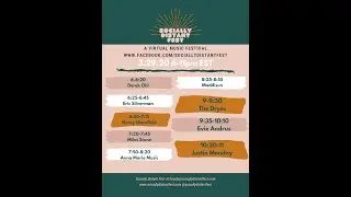 Socially Distant Fest Showcase 3/29/2020