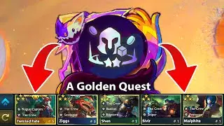 The Luckiest A Golden Quest = All 3-Star The Crew !???