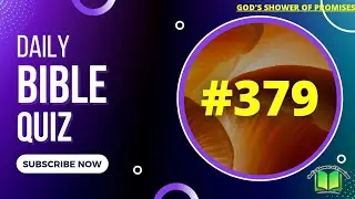 379. Daily Bible Quiz | Daily Bible Questions | 20.05.2022