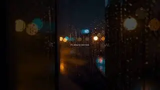 It&rsquo;s okay to rest now #calm #peace #quiet #relaxing #rain #rainsounds