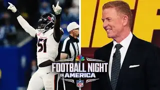 Stout Texans defense 'can get it done' vs. Chiefs' offense on SNF in Week 14 | FNIA | NFL on NBC