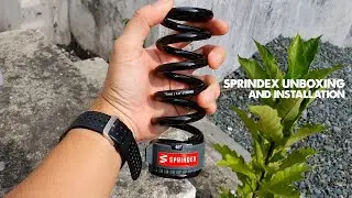 Sprindex adjustable coil springrate Unboxing and first impression