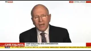 Niall Dickson on Sky News talking about the Social care crisis.