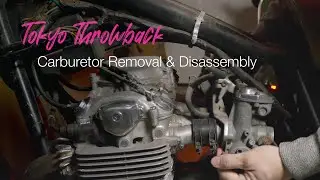 Carburetor Removal & Partial Teardown | 1977 Honda CB550F Rebuild Series