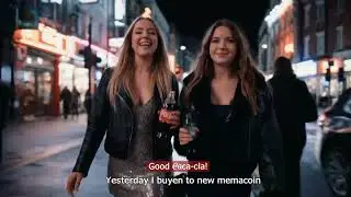 VEO 3 in Action: Prompt Engineering  - Sexy girls in Manchester night scene - Cocacola and memecoin