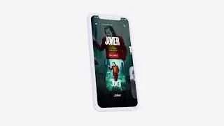 Movie Ticket App with Animations in Flutter - Source code in description - Shorts
