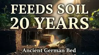Bury Wood Once&hellip; Harvest for 20 Years  Ancient German Garden Bed