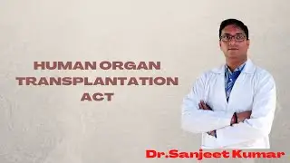 Tutorial 18-HUMAN ORGAN TRANSPLANTATION ACT.