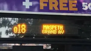 MTA Bus #7467 on the Q18 to Maspeth Grand Av at 65th Pl & Jay Av