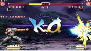 Street Fighter in SNK style mugen