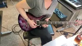 Blues/shred improv. with PRS CU24