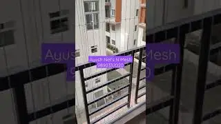 invisible Grill for safety and pigeon control