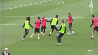 Positiespel Real Madrid: 4:4 + 4 doeltjes