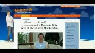 Chris Farrell Membership Review- How To Make Money Online Part 1