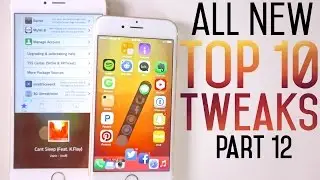 All New Top 10 iOS 8 Cydia Tweaks Part 12 - 8.1.2 Taig Jailbreak Compatible