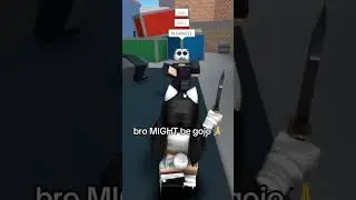 BRO MIGHT BE GOJO #roblox #robloxedit