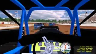 rFactor Dirtworks Designs 2015 Big Block Modifieds @ Lonestar Speedway - SO MUCH FUN