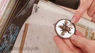 How to Use Vintaj Embossing Folders and Arte Foil Sheets