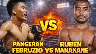 🔴LAGA PANAS || Pangeran Februzio VS Ruben ManaKane‼️ #byoncombat #boxing 