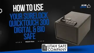 Surelock Security Quicktouch 300 Digital + Bio Unboxing and Setup