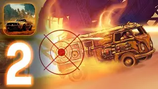 Road Warrior: Nitro Car Battle Gameplay walkthrough Part 2 (iOS, Android)