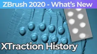 019 Zbrush 2020 Selective XTraction With History