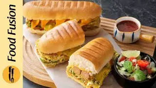 Vegetable & Sausage Sandwich Recipe By Food Fusion (Ramzan Special)