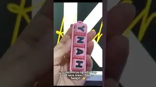 Gantungan Kunci Custom Nama Keyboard #shorts #shortfeeds