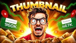 How to Make VIRAL Thumbnail  |Best AI Thumbnail Maker 2025|Create Viral YouTube Thumbnail#thumbnail