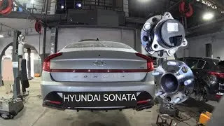Comment remplacer le roulement du moyeu de roue arri&egrave;re ... Hyundai Sonata 2021-2025