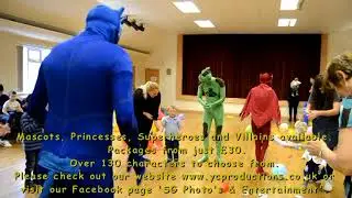 Sunshine Gardens character visits- Hero City  Oliver&rsquo;s 3rd Birthday Party