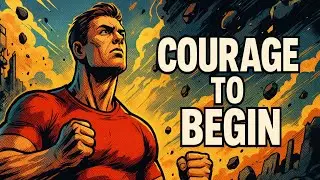 NEVER GIVE UP | COURAGE TO BEGIN | THE HEROIC ART OF STARTING