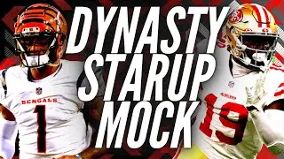 2022 Superflex Dynasty Startup Mock Draft (With Rookies!)