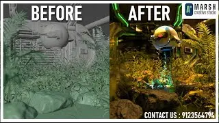 I Created a Post-Apocalyptic Forest in Blender&hellip; This Is the Result