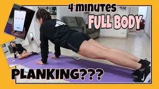 Full body planking 4 mins challenge!!!