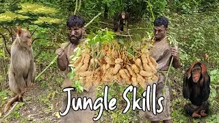 jungle survival food hunting - Hungry Man food - wild nut