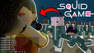 Hací fue el evento de Squid Games en Minecraft 💀😂
