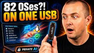 I Built the Most Insane USB Ever: 80+ Bootable Tools + Private AI
