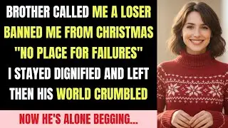 My Brother Banned Me From Christmas for Being Poor — Then His Perfect Life Collapsed
