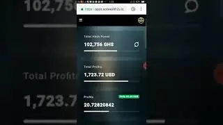 Dapatkan mining gratis 100 ghs sepanjang hayat, link register ada di bawah