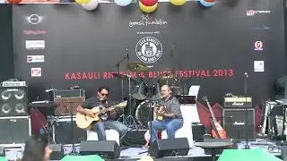 Shireesh Joshi Jamming | Kasauli Rhythm & Blues Festival 2013