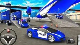 Police Plane Transporter Driving Simulator - Android Gameplay#Transporter