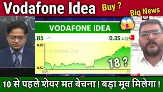 Vodafone Idea share latest news,Buy ?,Future analysis rachit jain,vi share AGR News,idea target 2030