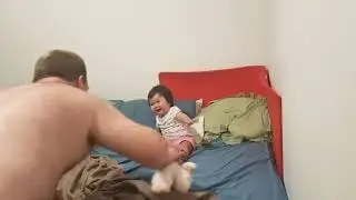 Dad and daughter bonding