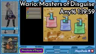 Speedrun Any% 1:19:59 Wario: Masters of Disguise