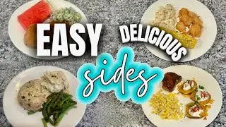 4 Easy & Delicious Side Dishes | Dinner Sides | Summer Recipes | MEL COOP