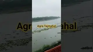 Agra tajmahal view #agra #yamunariver #tajmahal #up#river #flood #agravibes #reels #ytshorts #video