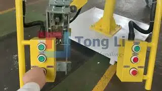 Hard-arm manipulators handle heat exchangers