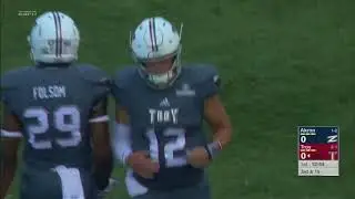 Akron vs Troy (2017) - Troy WR Damion Willis fumbles, recovered by Akron DB Denzel Butler